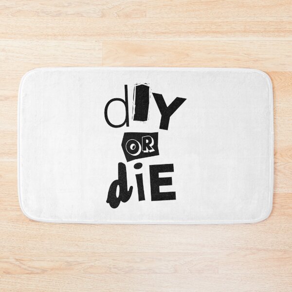 Item preview, DIY or Die – Authentic Punk Rock Slogan designed and sold by Boogosh.
