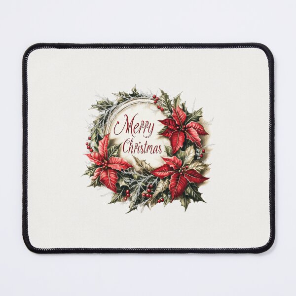 Item preview, Merry Christmas - Christmas wreath designed and sold by Sketch-Shack.