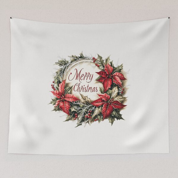 Item preview, Merry Christmas - Christmas wreath  designed and sold by Sketch-Shack.