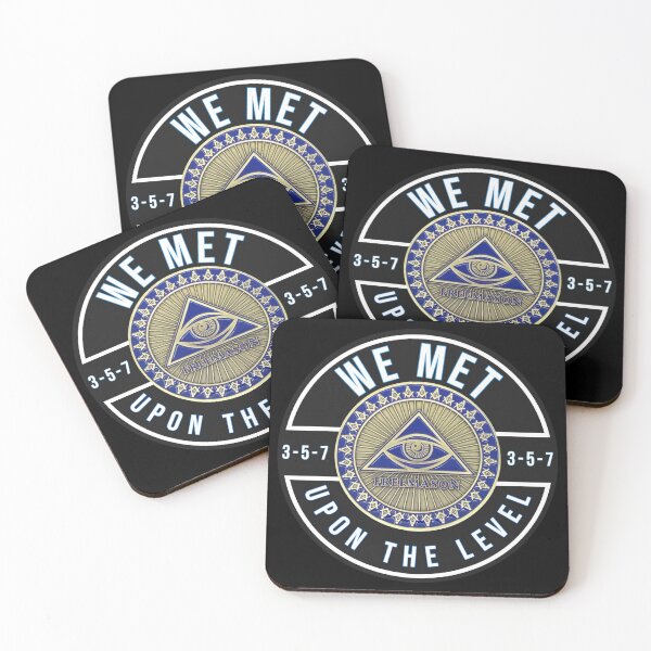 Item preview, Freemason  we met upon the level designed and sold by historyandmore.