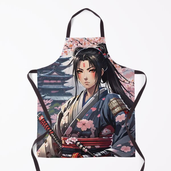 Item preview, Young female samurai warrior designed and sold by EDigitalStore.