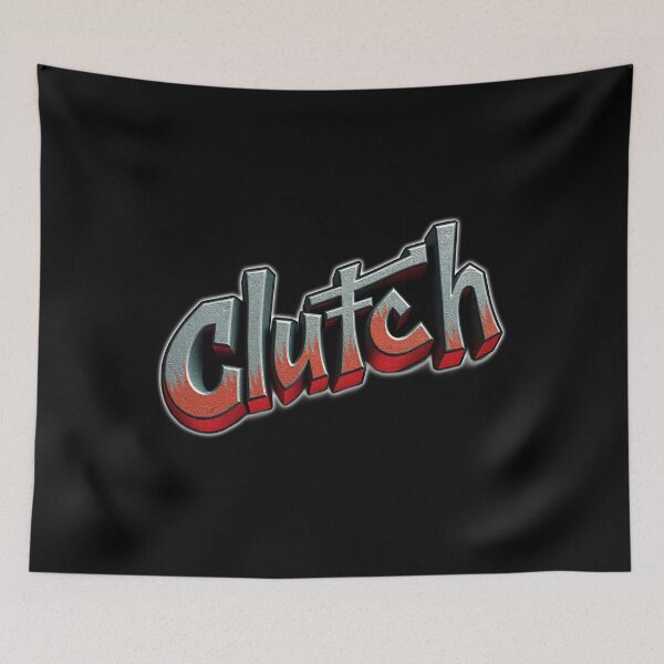 Item preview, Clutch, Stoner Rock, Band Name, Fan Art designed and sold by Burn-Ego.