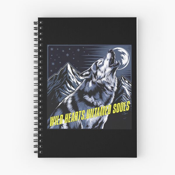 Item preview, Wild Hearts, Untamed Souls - Wolf Howling  designed and sold by UrbanPopDesigns.