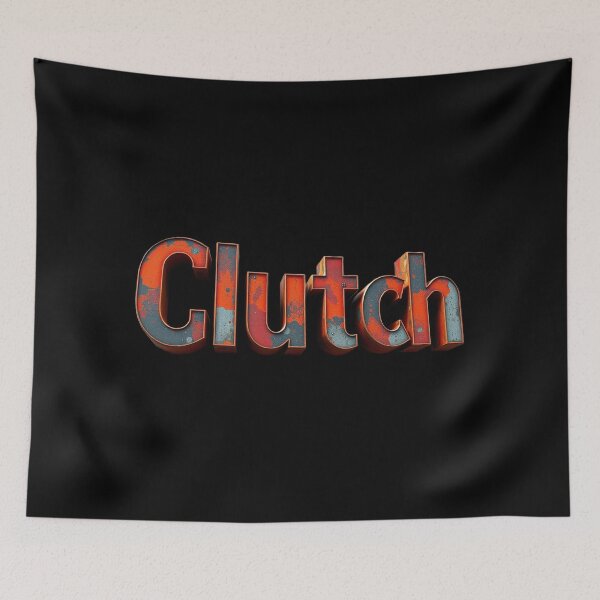Item preview, Clutch, Stoner Metal, Band Name, Fan Art designed and sold by Burn-Ego.