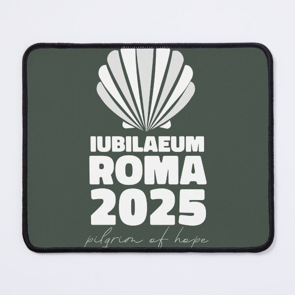 Item preview, Pilgrim Shell Jubilee Rome 2025 T-Shirt – Iubilaeum Roma 'Pilgrim of Hope' designed and sold by SignsOfJubilee.