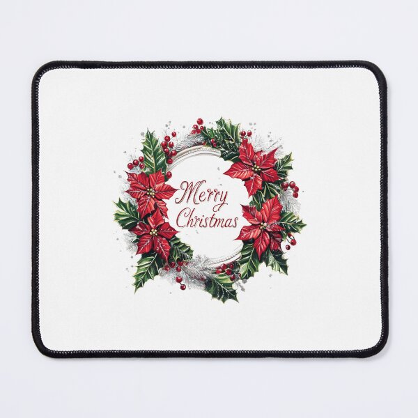 Item preview, Merry Christmas - Christmas wreath designed and sold by Sketch-Shack.