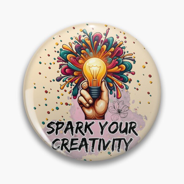 Item preview, Spark Your Creativity: Colorful Inspirational Lightbulb Design designed and sold by Dantin.