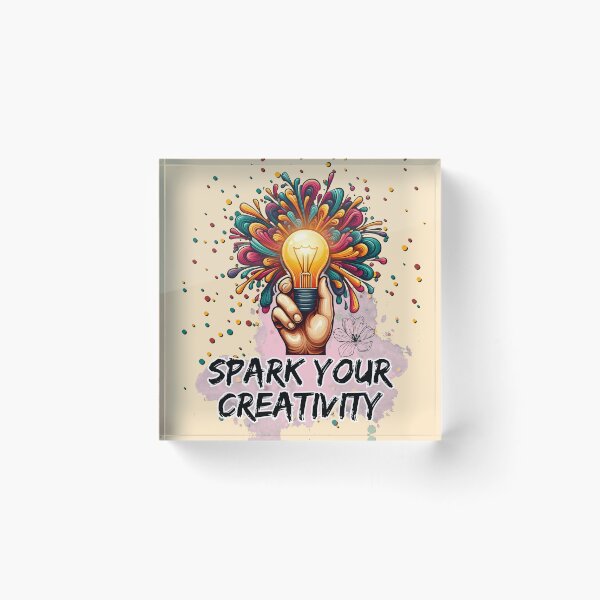 Item preview, Spark Your Creativity: Colorful Inspirational Lightbulb Design designed and sold by Dantin.