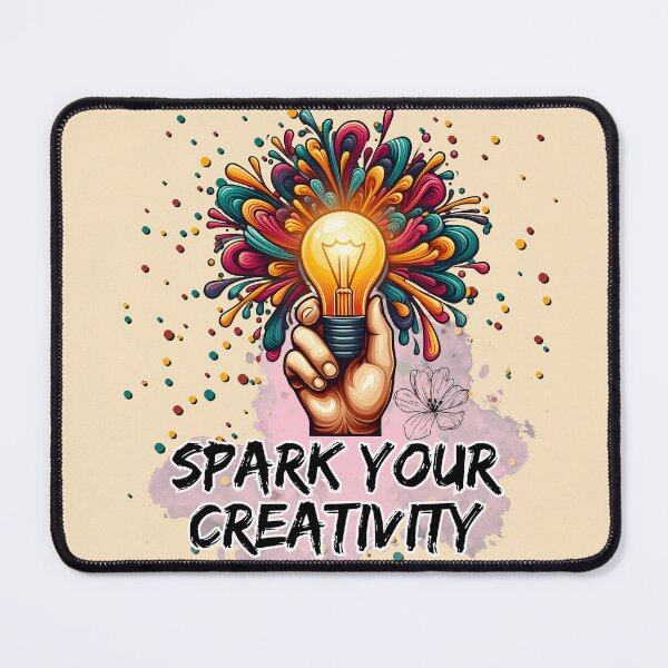 Item preview, Spark Your Creativity: Colorful Inspirational Lightbulb Design designed and sold by Dantin.