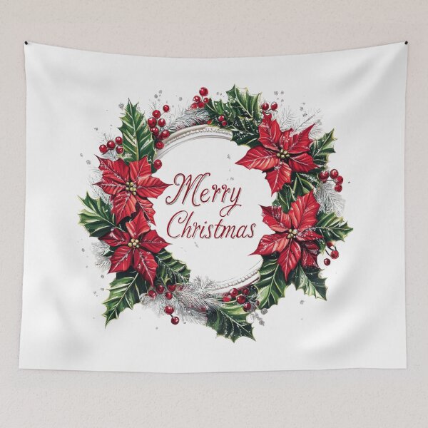 Item preview, Merry Christmas - Christmas wreath  designed and sold by Sketch-Shack.