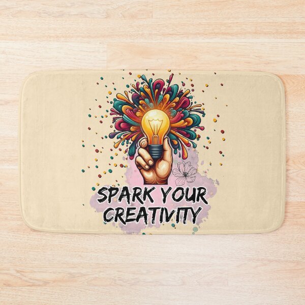Item preview, Spark Your Creativity: Colorful Inspirational Lightbulb Design designed and sold by Dantin.