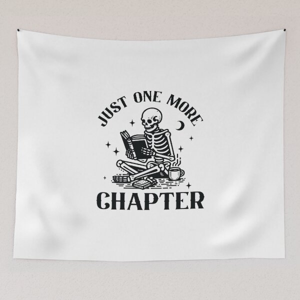 Item preview, Just one bore chapter - white designed and sold by Dominika Farkašová.