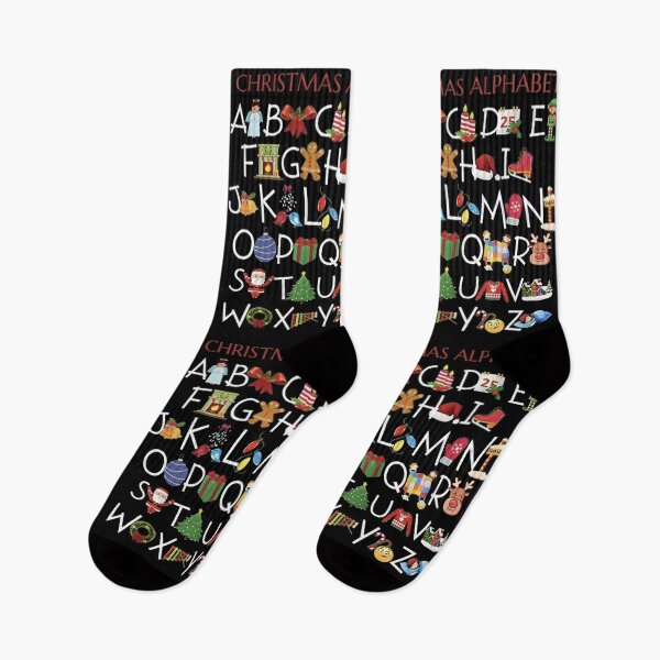 Item preview, Whimsical Christmas Alphabet designed and sold by aggiesArt.