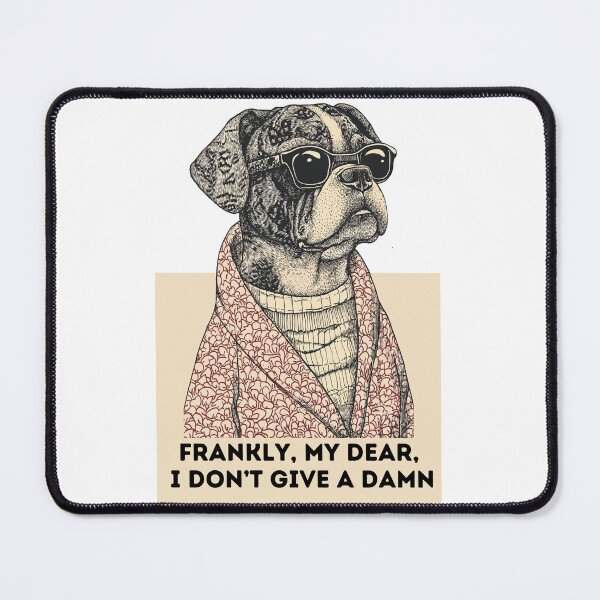 Item preview, Frankly My Dear - cool Boxer designed and sold by Loffartdesign.