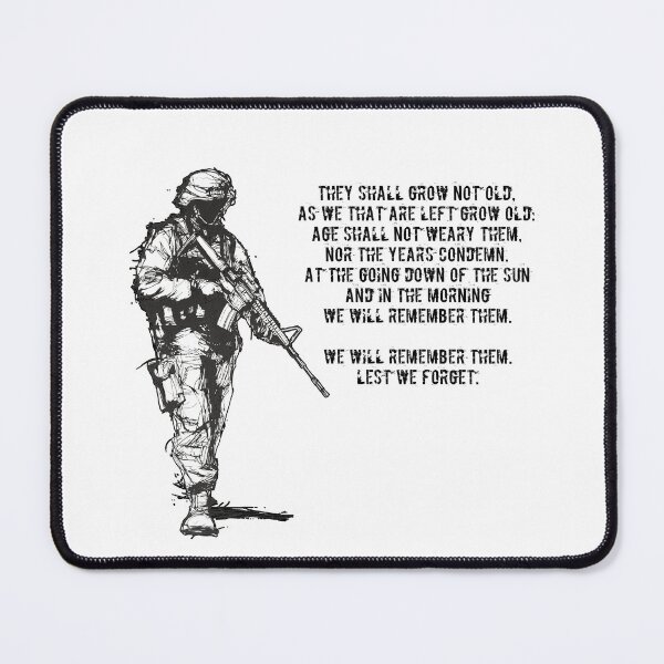 Item preview, Ink Drawn Veteran Promise Lest We Forget - Military designed and sold by WarriorPeons.