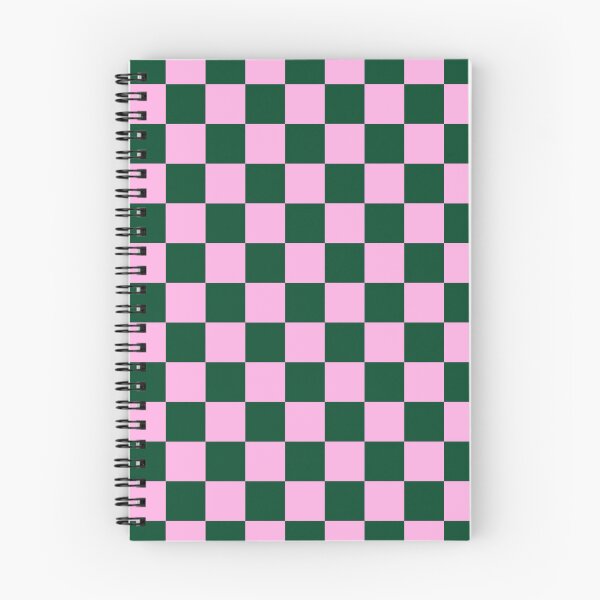 Item preview, Pink and Green Checkerboard Grid designed and sold by OneThreeSix.