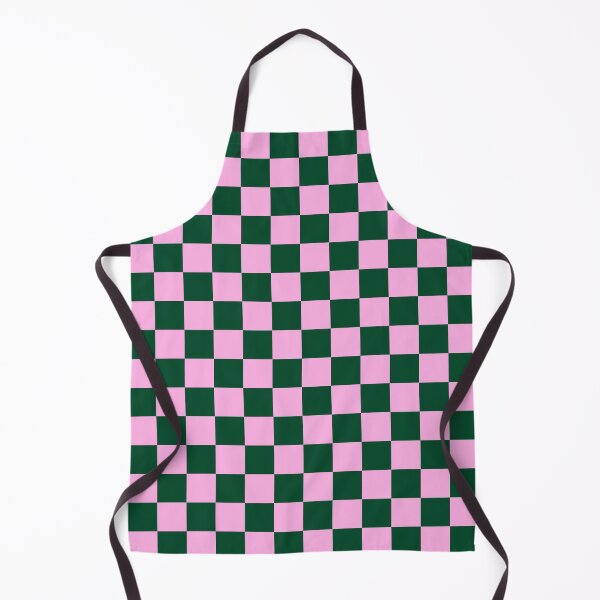 Item preview, Pink and Green Checkerboard Grid designed and sold by OneThreeSix.