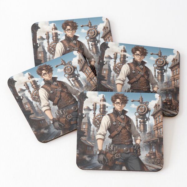 Item preview, Chico inventor steampunk designed and sold by EDigitalStore.