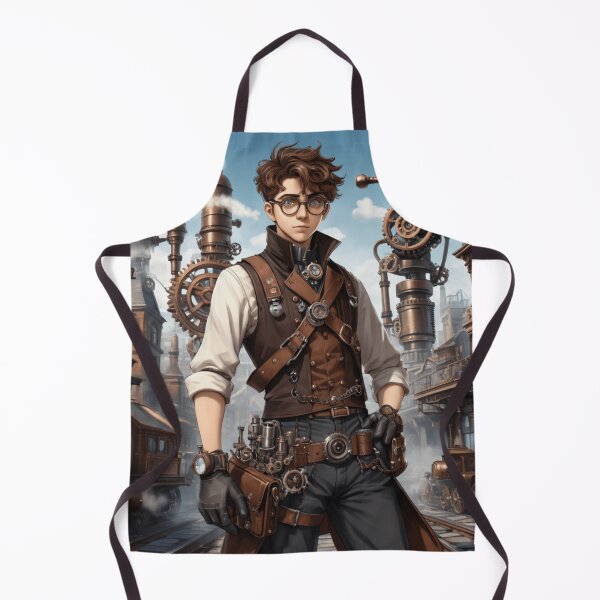Item preview, Steampunk Inventor Boy designed and sold by EDigitalStore.