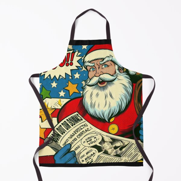 Item preview, Newspaper Santa in American Chading Style designed and sold by freackly.
