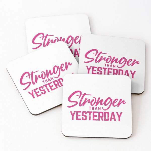 Item preview, Stronger Than Yesterday designed and sold by HowToCanadian.