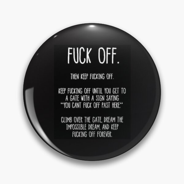 Item preview, Fuck Off designed and sold by SoulKandy.