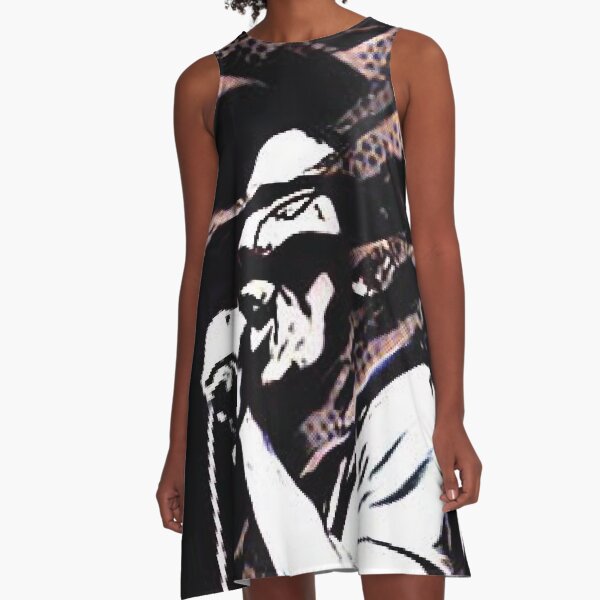 Rastaman Reggae Legend A-Line Dress