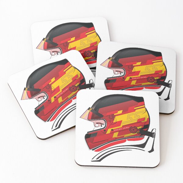 Item preview, Carlos Sainz Jr 2024 Helmet  designed and sold by SpeedyHeros.