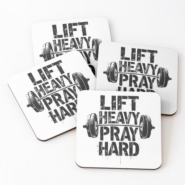 Item preview, Lift Heavy Pray Hard Jesus Gym designed and sold by stylesip.