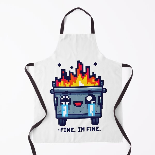 Item preview, Dumpster Fire, This Is Fine- I'm Fine designed and sold by SomniferumWars.