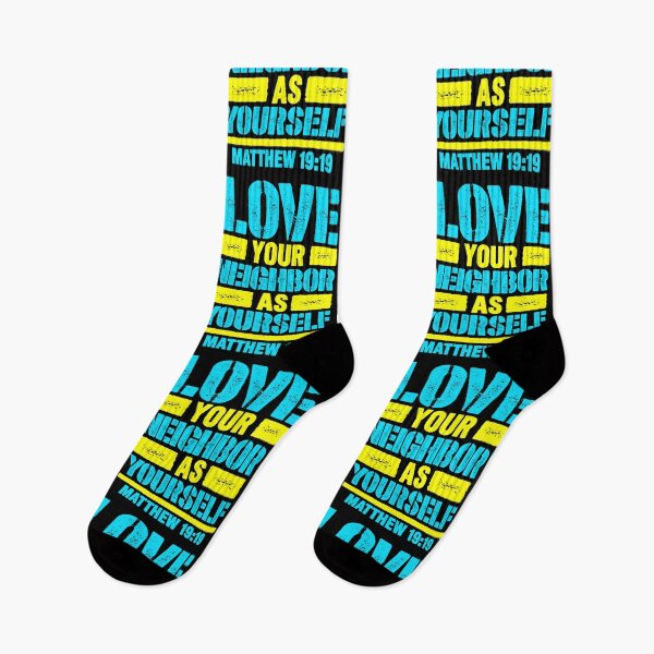 Item preview, Matthew 19:19 Love Your Neighbor As Yourself designed and sold by plushism.