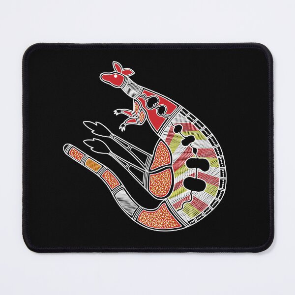 Item preview, Authentic Aboriginal Art - The Kangaroo 2 (mirror image) designed and sold by HogarthArts.