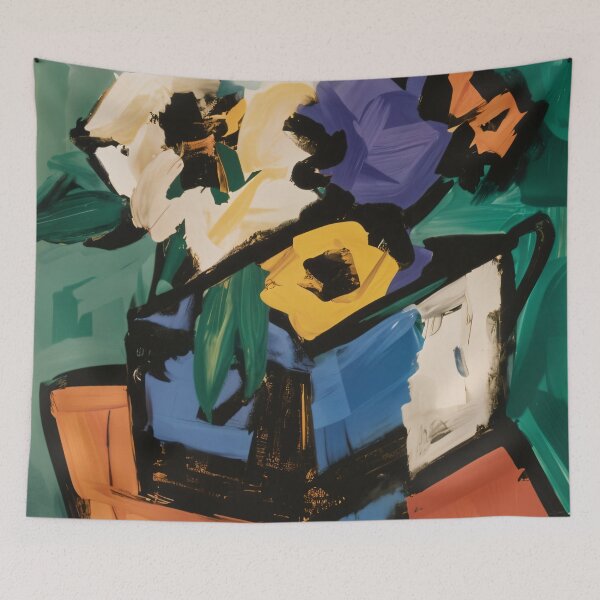 Item preview, Abstract Modern Minimalistic Flowers In A Vase designed and sold by Sizani.
