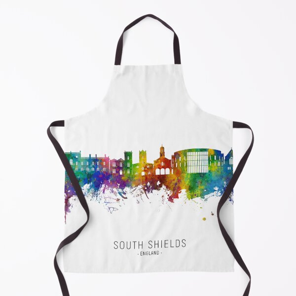 Item preview, South Shields England Skyline designed and sold by ArtPrints.
