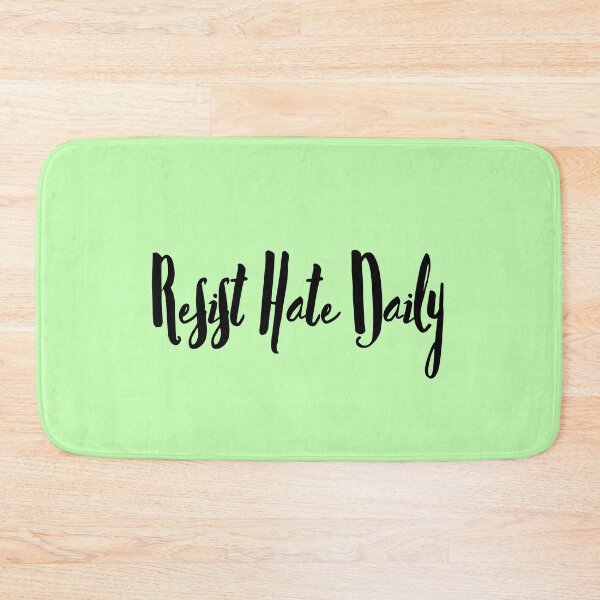 Item preview, Resist Hate Daily Anti Fascist Slogan  designed and sold by spooks draws.