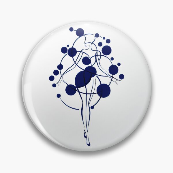 Item preview, Whispering Elegance in Blue Circles designed and sold by SplashTastic.