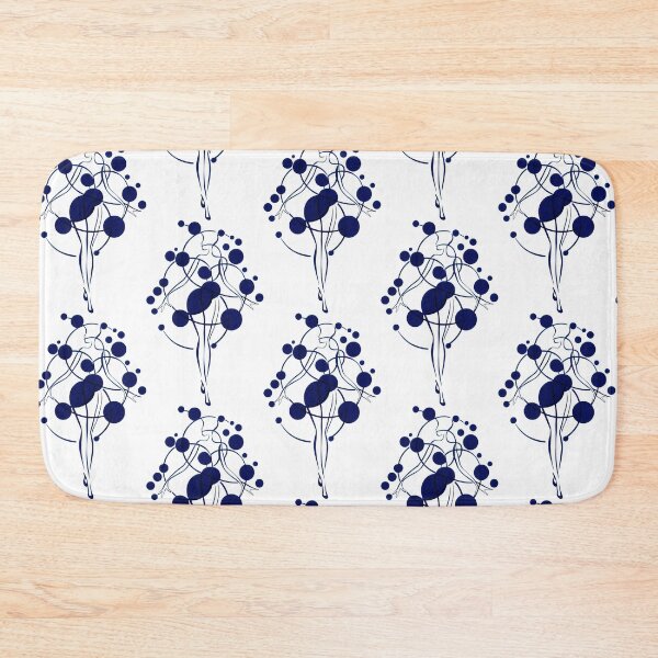 Item preview, Whispering Elegance in Blue Circles designed and sold by SplashTastic.