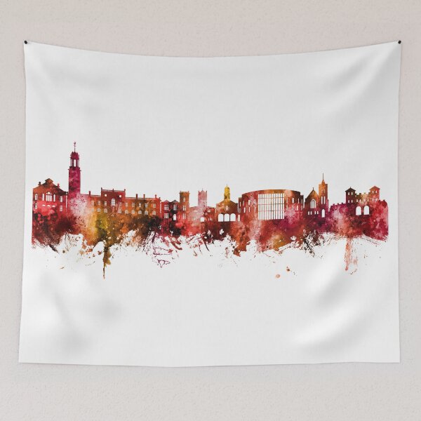 Item preview, South Shields England Skyline designed and sold by ArtPrints.