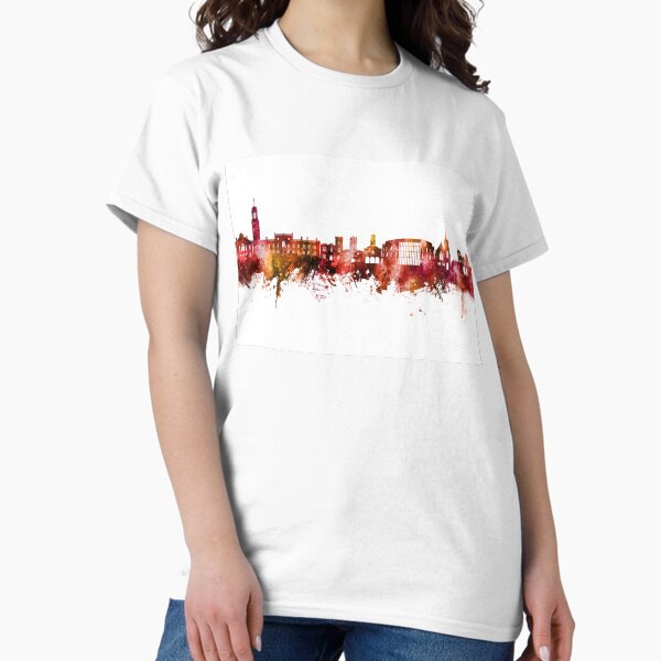 Item preview, South Shields England Skyline designed and sold by ArtPrints.