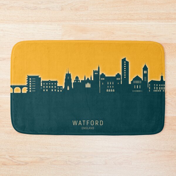 Item preview, Watford England Skyline designed and sold by ArtPrints.
