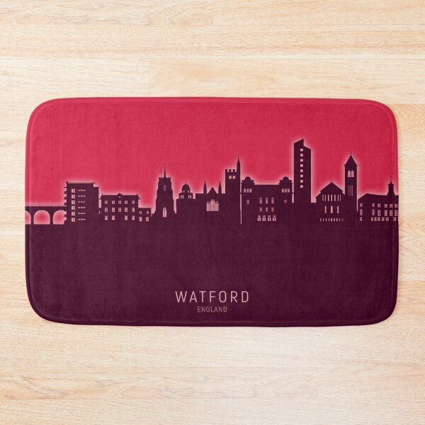 Item preview, Watford England Skyline designed and sold by ArtPrints.