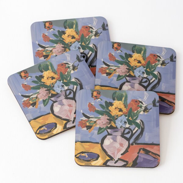 Item preview, Abstract Modern Minimalistic Flowers In A Vase designed and sold by Sizani.
