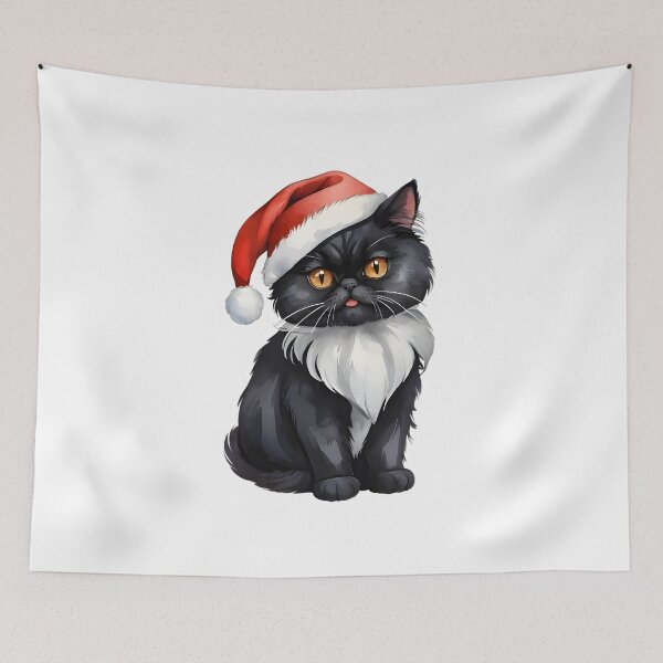 Item preview, Black Persian Santa Hat designed and sold by HOMETOWN86.