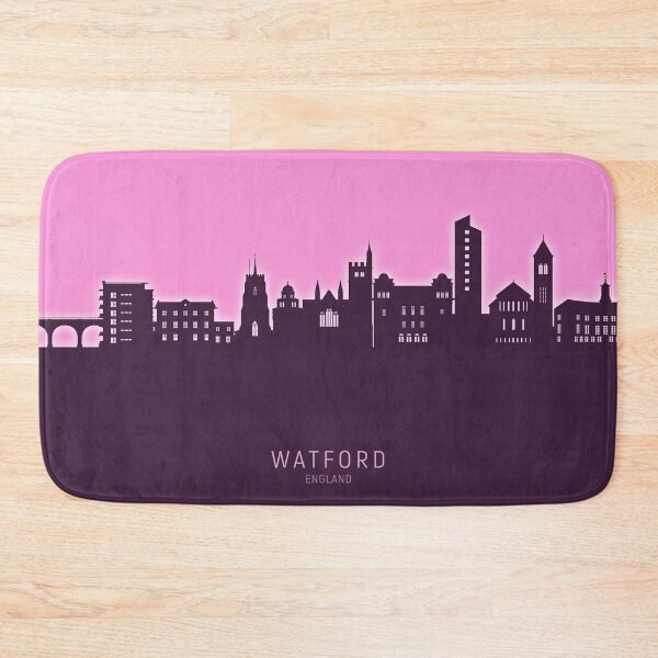 Item preview, Watford England Skyline designed and sold by ArtPrints.