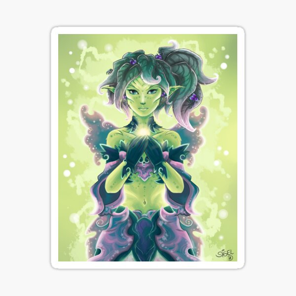 Sylvari Frühling Sticker
