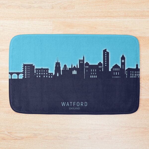 Item preview, Watford England Skyline designed and sold by ArtPrints.