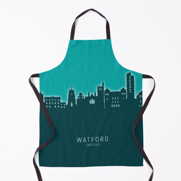 Item preview, Watford England Skyline designed and sold by ArtPrints.
