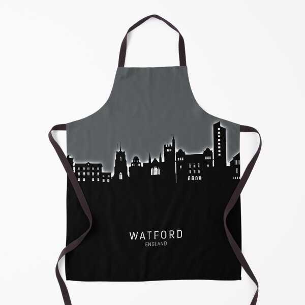 Item preview, Watford England Skyline designed and sold by ArtPrints.