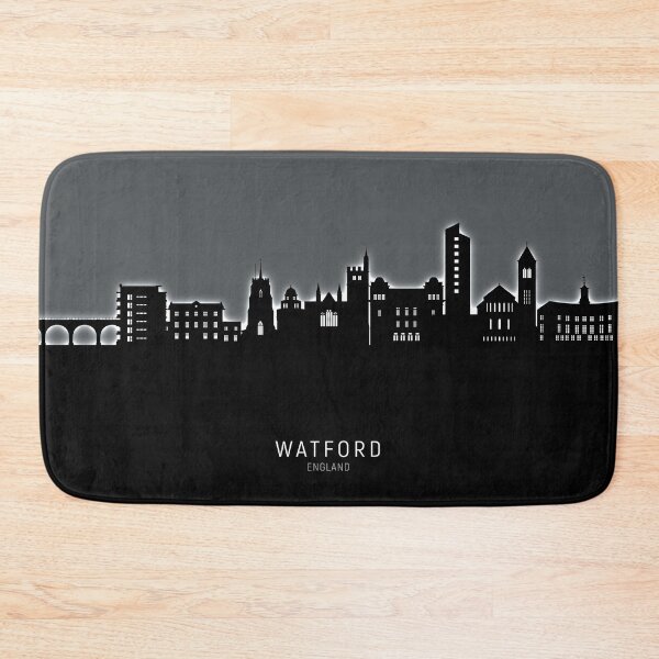 Item preview, Watford England Skyline designed and sold by ArtPrints.