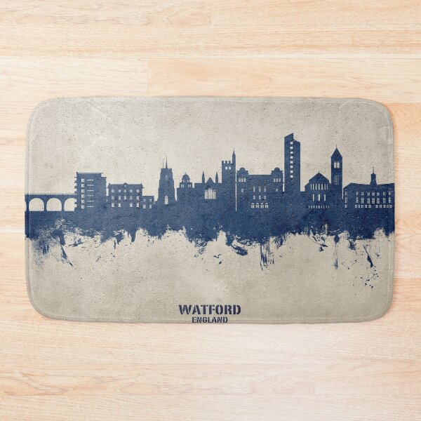 Item preview, Watford England Skyline designed and sold by ArtPrints.